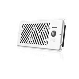 Super Quiet Register Booster Fan for 4" x 10" Register Holes, Smart Register Vent with Dual Intelligent Thermostat and WIFI App Control, Heating Cooling AC Vent Fan
